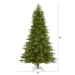 7.5ft. Pre-Lit Cambridge Fir Artificial Christmas Tree, Clear LED Lights -Northlight Sale Store D255880S 2