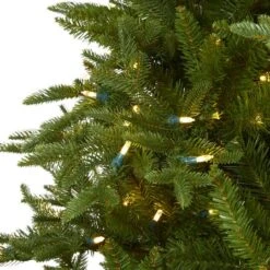 7.5ft. Pre-Lit Cambridge Fir Artificial Christmas Tree, Clear LED Lights -Northlight Sale Store D255880S 3