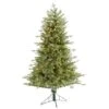 5ft. Pre-Lit New Hampshire Spruce Artificial Christmas Tree, Warm White LED Lights