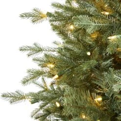 5ft. Pre-Lit New Hampshire Spruce Artificial Christmas Tree, Warm White LED Lights -Northlight Sale Store D255892S 3
