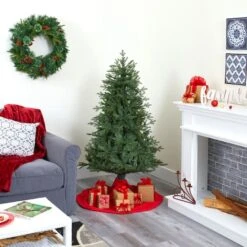 5ft. Pre-Lit New Hampshire Spruce Artificial Christmas Tree, Warm White LED Lights -Northlight Sale Store D255892S 9