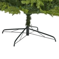 10ft. Pre-Lit Belgium Fir Artificial Christmas Tree, Clear LED Lights -Northlight Sale Store D255972S 4