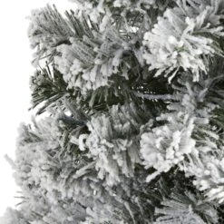 3ft. Unlit Flocked West Virginia Fir Artificial Christmas Tree -Northlight Sale Store D256009S 3