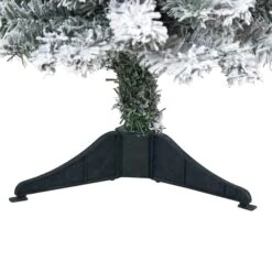 3ft. Unlit Flocked Rock Springs Spruce Artificial Christmas Tree -Northlight Sale Store D256020S 4