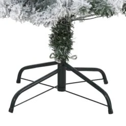 4ft. Unlit Flocked Rock Springs Spruce Artificial Christmas Tree -Northlight Sale Store D256021S 4