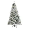 6ft. Pre-Light Vermont Mixed Pine Artificial Christmas Tree, Clear LED Lights