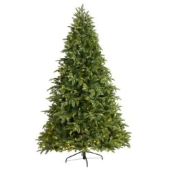 7.5ft. Pre-Lit Wyoming Fir Artificial Christmas Tree With Clear LED Lights