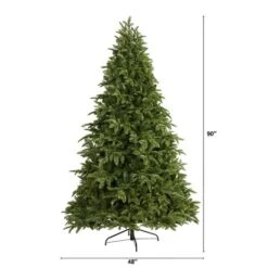 7.5ft. Pre-Lit Wyoming Fir Artificial Christmas Tree With Clear LED Lights -Northlight Sale Store D256073S 2