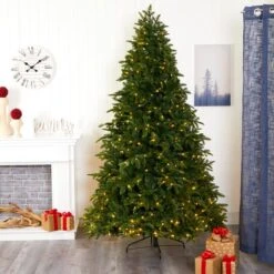 7.5ft. Pre-Lit Wyoming Fir Artificial Christmas Tree With Clear LED Lights -Northlight Sale Store D256073S 7