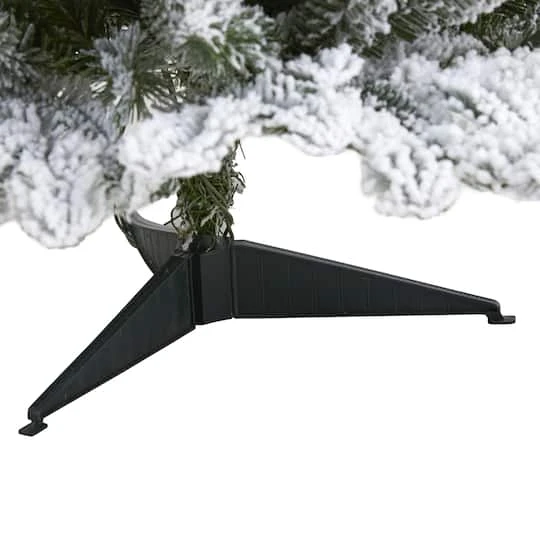 3ft. Pre-Lit Flocked North Carolina Fir Artificial Christmas Tree With Warm White Lights 5 3ft. Pre-Lit Flocked North Carolina Fir Artificial Christmas Tree With Warm White Lights - Image 5