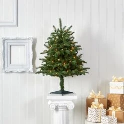 3ft. Pre-Lit South Carolina Spruce Artificial Christmas Tree, White Warm Lights -Northlight Sale Store D256102S 5