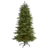 6ft. Pre-Lit South Carolina Fir Artificial Christmas Tree, Clear LED Lights