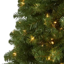 7.5ft. Pre-Lit Virginia Fir Artificial Christmas Tree, Clear Lights -Northlight Sale Store D256115S 3