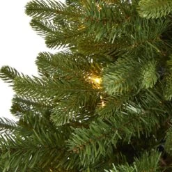 3ft. Pre-Lit Washington Fir Artificial Christmas Tree, Clear LED Lights -Northlight Sale Store D256148S 3