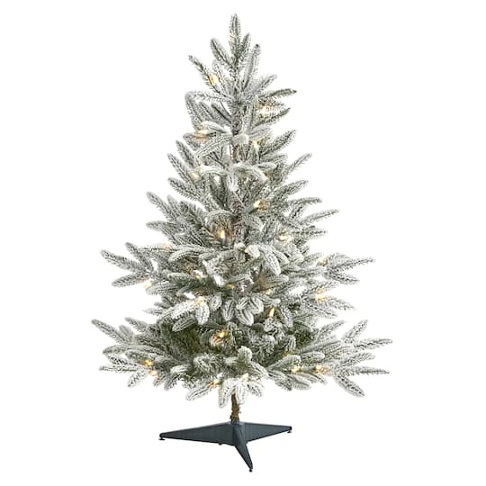 3ft. Pre-Lit Manchester Spruce Artificial Christmas Tree, Clear LED Lights 2 3ft. Pre-Lit Manchester Spruce Artificial Christmas Tree, Clear LED Lights - Image 2