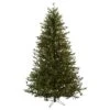 7.5ft. Pre-Lit Classic Pine & Pinecone Artificial Christmas Tree, Clear Lights