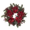 2ft. Poinsettia & Berry Wreath