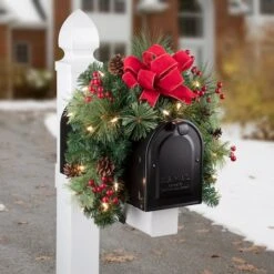 Haute Decor 30" Mailbox Swag -Northlight Sale Store D348945S 2