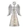 9" Silver LED Tabletop Angel