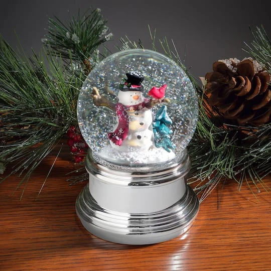 Haute Decor Snowburst™ Animated Snowman Christmas Snow Globe 3 Haute Decor Snowburst™ Animated Snowman Christmas Snow Globe - Image 3