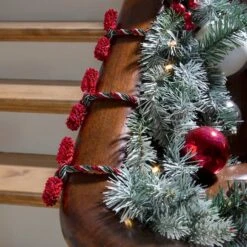 Haute Decor 16" Red, Green & White Decorative Twist Ties, 6ct. -Northlight Sale Store D349488S 2