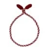 Haute Decor 16" Red & White Decorative Twist Ties, 6ct.
