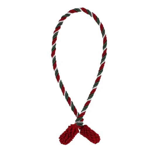 Haute Decor 20" Red, White & Green Decorative Twist Ties, 6ct. 2 Haute Decor 20" Red, White & Green Decorative Twist Ties, 6ct. - Image 2