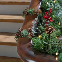 Haute Decor GarlandTies 14" Noble Pine Ties With Pinecones, 20ct. 5 Haute Decor GarlandTies 14" Noble Pine Ties With Pinecones, 20ct. -Northlight Sale Store D349515S 2