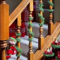 Haute Decor GarlandTies Noble Pine Assorted Ties -Northlight Sale Store D349532S 2