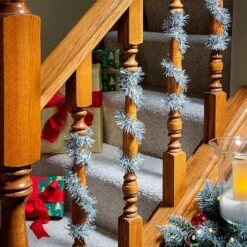 Haute Decor GarlandTies Frosted Noble Pine Assorted Ties -Northlight Sale Store D349533S 2