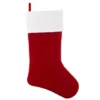 Haute Decor HangRight™ 20" Premium Red & White Stocking, 4ct.