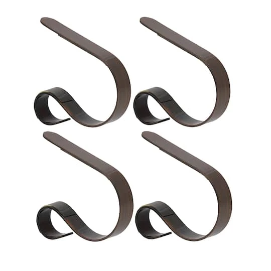 Haute Decor Pewter MantleClip Jr., 4ct. 1 Haute Decor Pewter MantleClip Jr., 4ct.