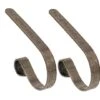 Original MantleClip® Holly Embossed Oil-Rubbed Bronze Stocking Holders, 2ct.
