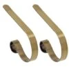 Original MantleClip® Antique Brass Stocking Holders, 2ct.