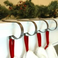 Original MantleClip® Oil-Rubbed Bronze Stocking Holders, 4ct. -Northlight Sale Store D349589S 2