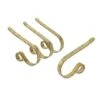 Original MantleClip® Gold Foil Stocking Holders, 4ct.