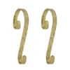 Haute Decor Stocking Scroll® Gold Foil Stocking Holders, 2ct.