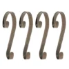 Haute Decor Stocking Scroll® Holly Embossed Oil-Rubbed Bronze Stocking Holders, 4ct.