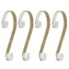 Haute Decor Stocking Scroll® Gold Glitter Stocking Holders, 4ct.