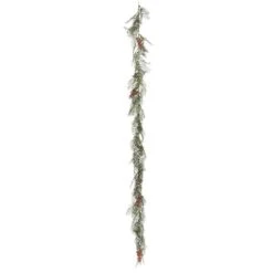 6ft. Green Brazil Berry And Leaf Garland