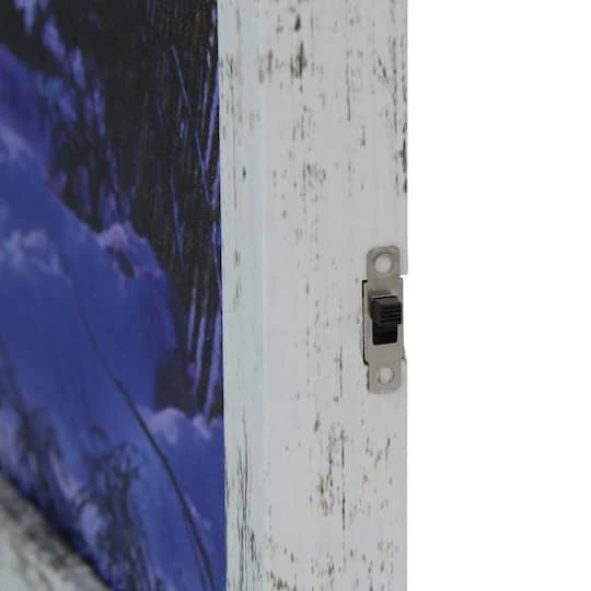 Northlight LED Lighted Church Framed Christmas Wall Canvas Art 4 Northlight LED Lighted Church Framed Christmas Wall Canvas Art - Image 4