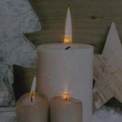 Northlight LED Lighted Flickering Candles And Winter Wooden Trees Canvas Wall Art -Northlight Sale Store D361854S 2