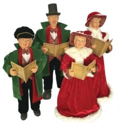 Santa's Workshop Dickens Carolers Set -Northlight Sale Store D362303S 1 1