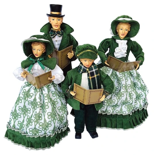 Santa's Workshop 18" Irish Knot Carolers Set 2 Santa's Workshop 18" Irish Knot Carolers Set - Image 2