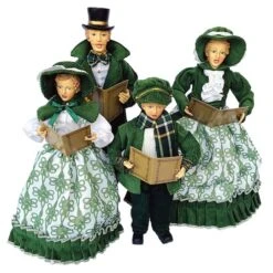 Santa's Workshop 18" Irish Knot Carolers Set