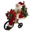 Santa's Workshop 19" Cycling Santa