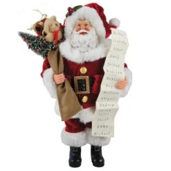 Santa's Workshop 12" Santa With List