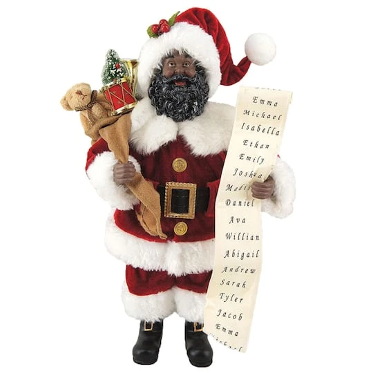 Santa's Workshop 12" Santa With His List Figurine 2 Santa's Workshop 12" Santa With His List Figurine - Image 2