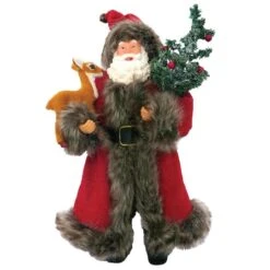 Santa's Workshop 12" Little Friend & Santa Figurine