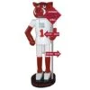 Santa's Workshop 12" Rivalry Nutcracker University Of Arkansas